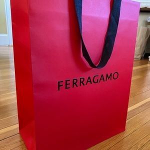 Salvatore, Ferragamo shopping bag! Excellent Condition!!!